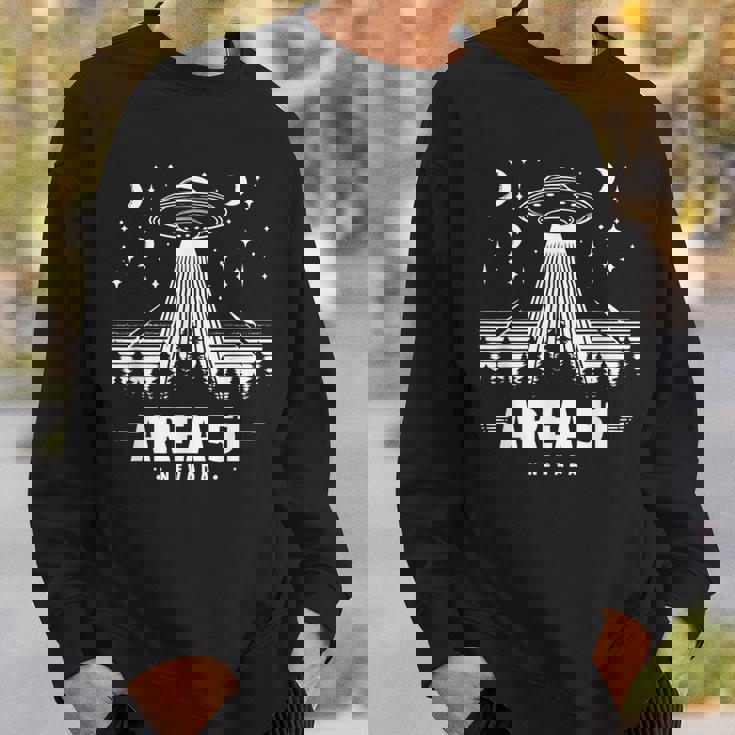 Area 51 Nevada Ufo Alien Storm Area 51 Sweatshirt Gifts for Him