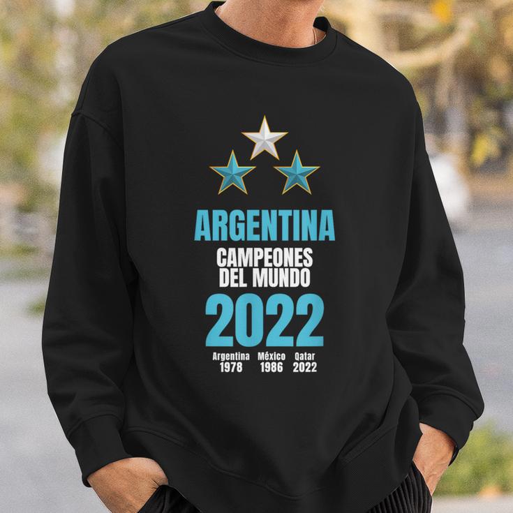 Argentina Campeones Del Mundo 2022 Sweatshirt Gifts for Him