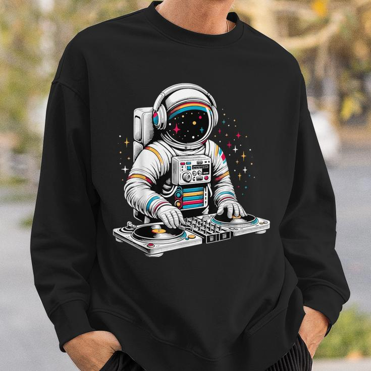 Astronaut Dj Planets Space Sweatshirt Gifts for Him