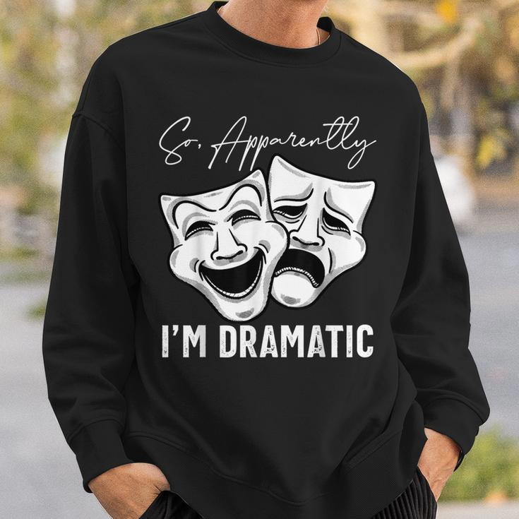 Theater Lover Drama Student Musical Actor Drama Sweatshirt Gifts for Him