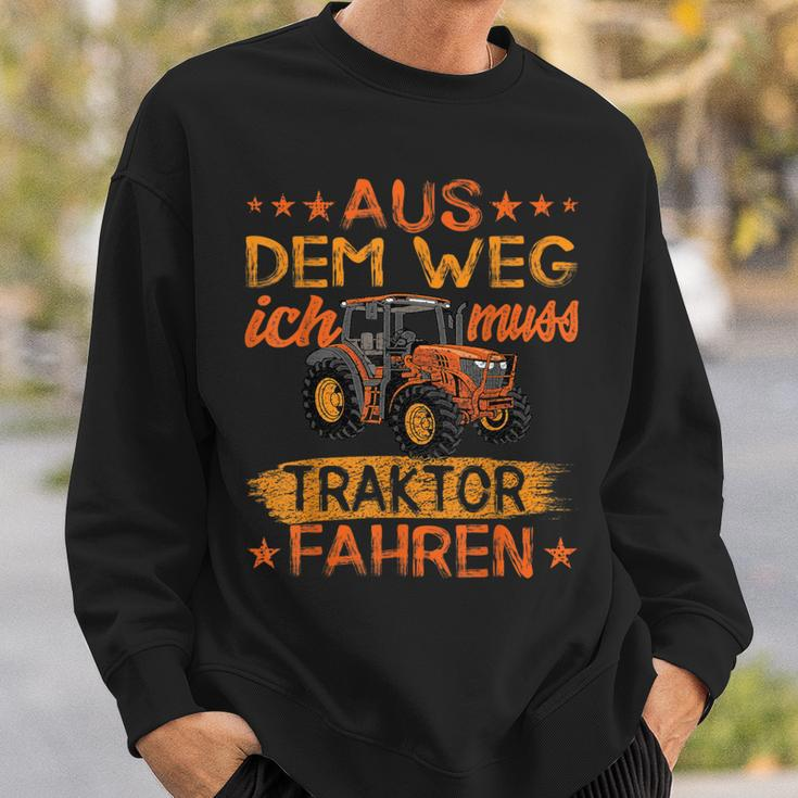 Aus Dem Weg Ich Muss Traktor Fahren Tractor Sweatshirt Geschenke für Ihn