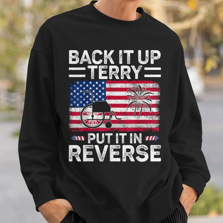 Back It Up Terry Put It In Reverse July 4Th Fireworks Terry Sweatshirt Gifts for Him