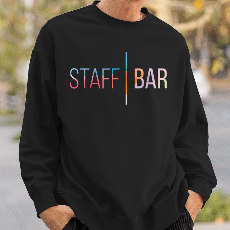 Bar Personal Front Cool Colour Event Uniform Sweatshirt Geschenke für Ihn