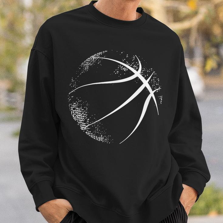 Basketball Silhouette Basketball Sweatshirt Gifts for Him
