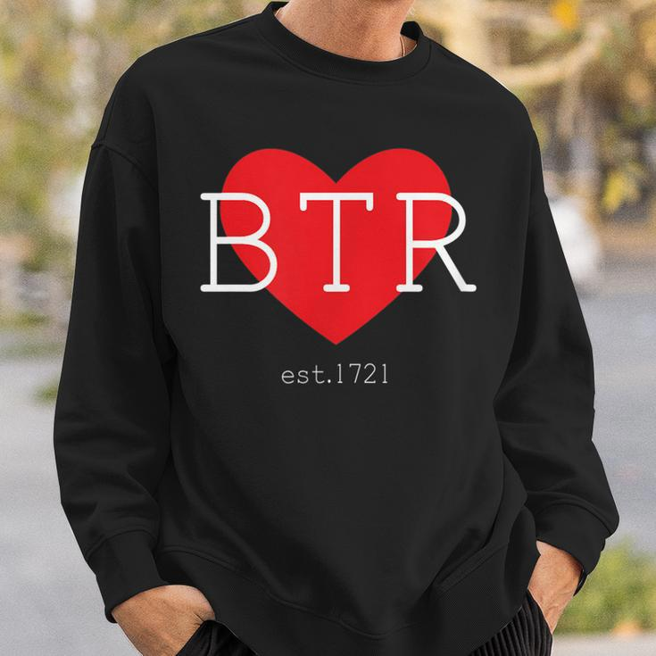 Baton Rouge Pride Btr Airport Code Souvenir Sweatshirt Gifts for Him