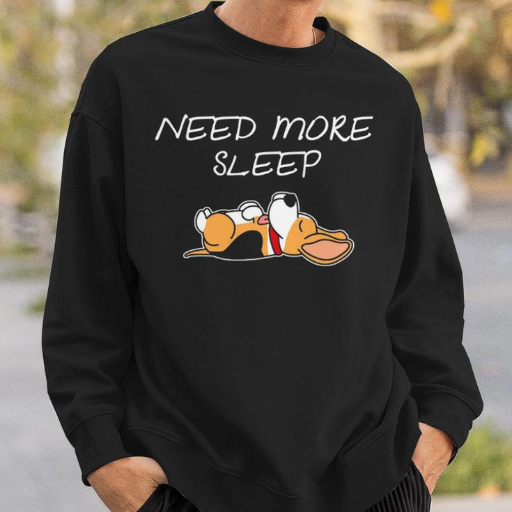Beagle Dog Puppy Need More Sleep Beagle Pajama For Bedtime Sweatshirt Gifts for Him