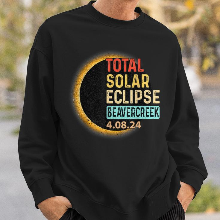 Beavercreek Ohio Oh Total Solar Eclipse Party 2024 Totality Sweatshirt Gifts for Him