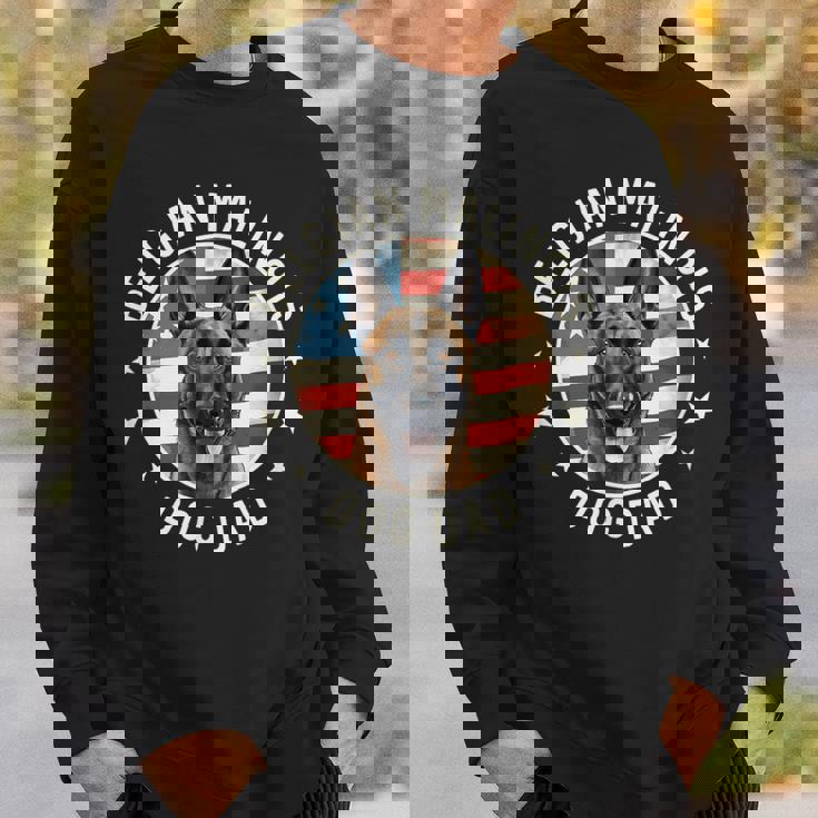 Belgian Malinois For Men Belgian Malinois Dog Dad Sweatshirt Gifts for Him