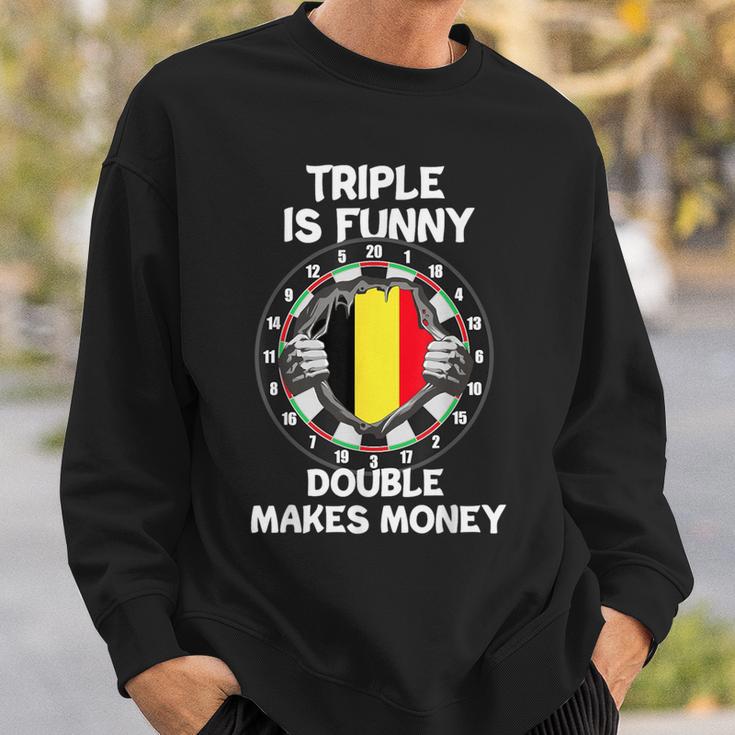 Belgien Flagge Darts Spieler Trikot Dart Sweatshirt Geschenke für Ihn