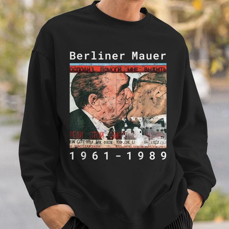 Berliner Mauer Bruderkuss Sweatshirt Geschenke für Ihn