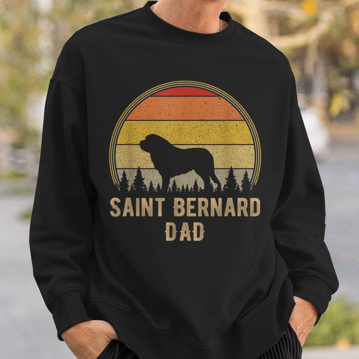 Bernhardiner Hund Papaintage Bernhardiner Liebhaber Sweatshirt Geschenke für Ihn