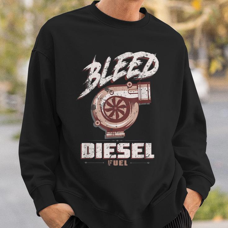 Beschnitt Diesel Fuel Diesel Power Roll Charcoal Sweatshirt Geschenke für Ihn