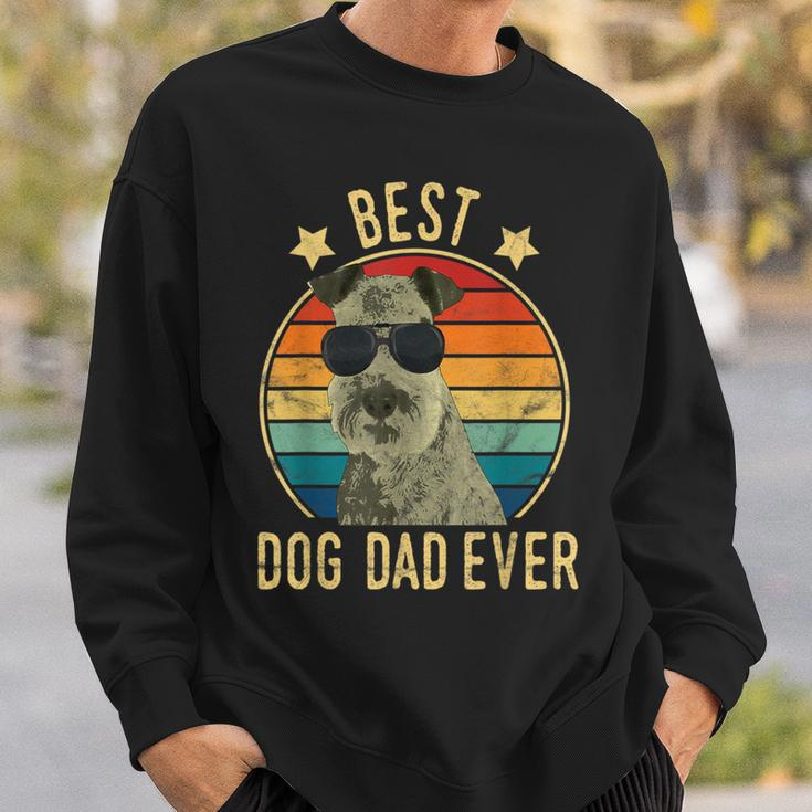 Best Dog Dad Ever Lakeland Terrier Father's Day Sweatshirt Gifts for Him
