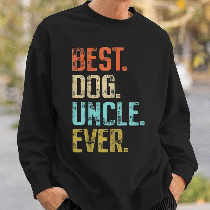 Best Dog Uncle Ever Vintage Dog Lover Sweatshirt Gifts for Him