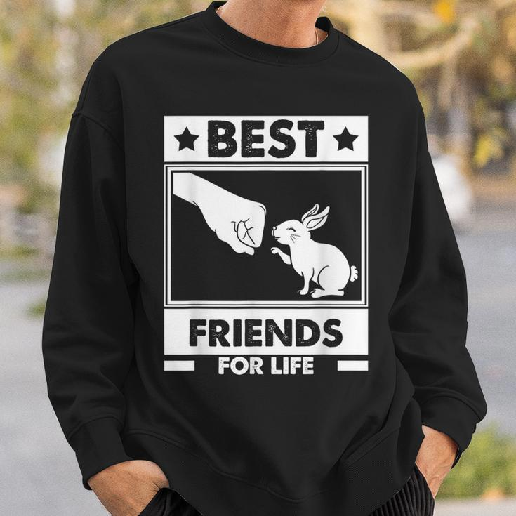 Best Friends For Life Rabbit Friends Rabbit Sweatshirt Geschenke für Ihn