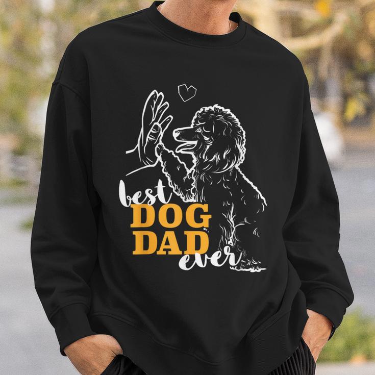 Best Poodle Papa Poodle Sweatshirt Geschenke für Ihn