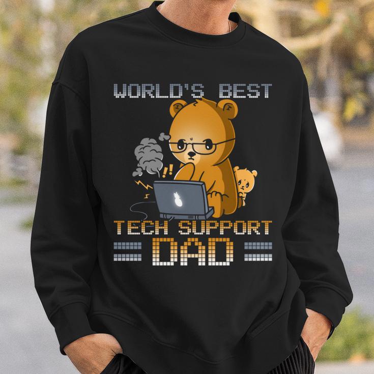 Best Tech Support Dad Father's Day Sweatshirt Gifts for Him