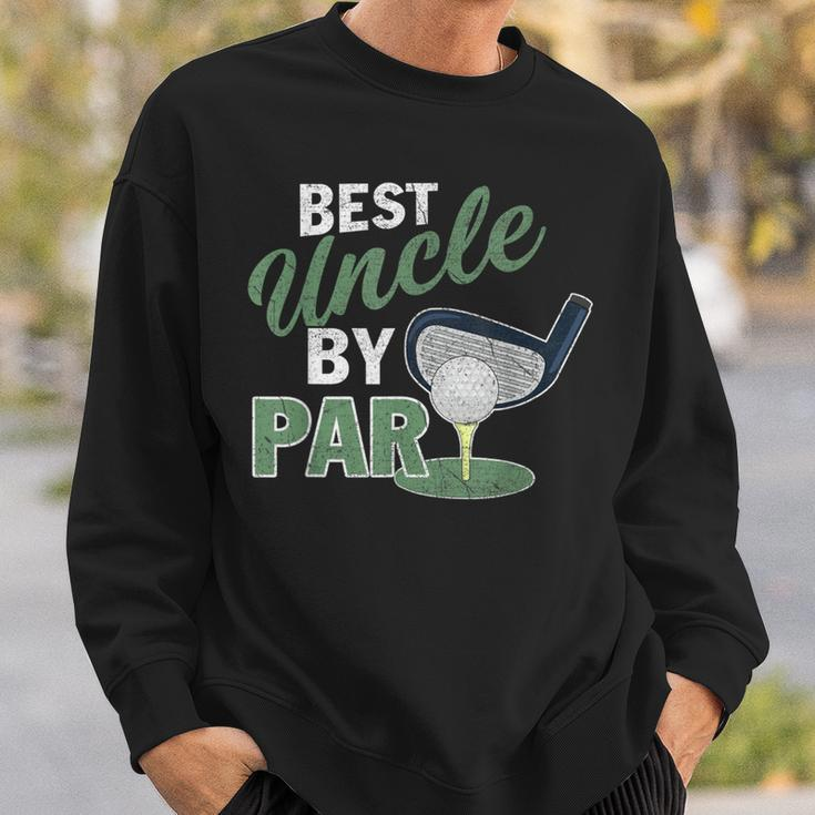 Best Uncle By Par Father's Day Golf Sports Sweatshirt Gifts for Him