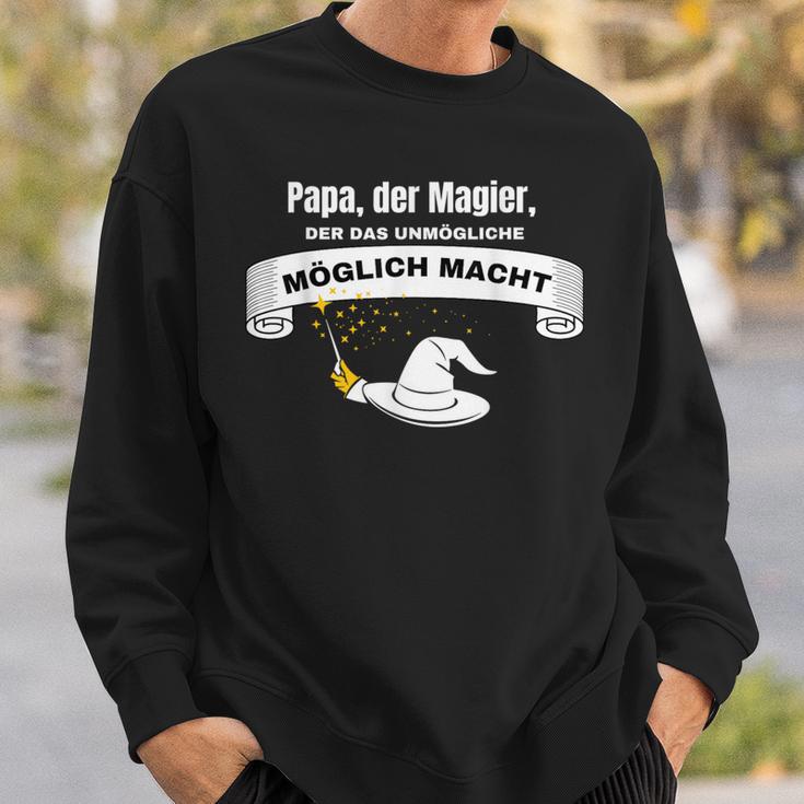 Beste Papaater Spruchatertag Papa ZaubererSweatshirt Geschenke für Ihn