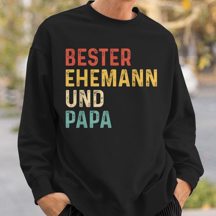 Bester Ehemann Und Papa Der Welt Sweatshirt Geschenke für Ihn