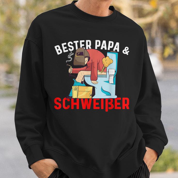 Bester Papa & Schweißer Sweatshirt Geschenke für Ihn