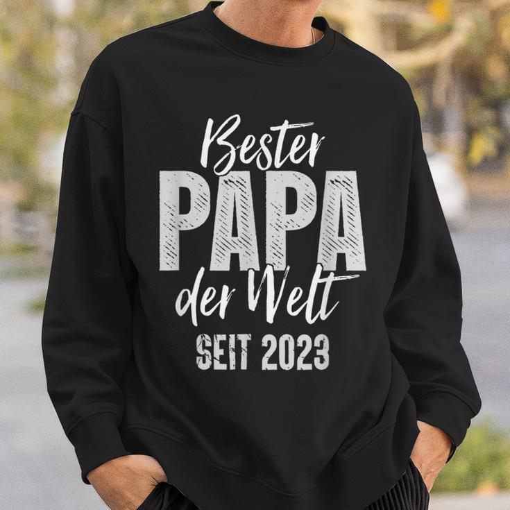 Bester Papa Der Welt Since 2023 Sweatshirt Geschenke für Ihn