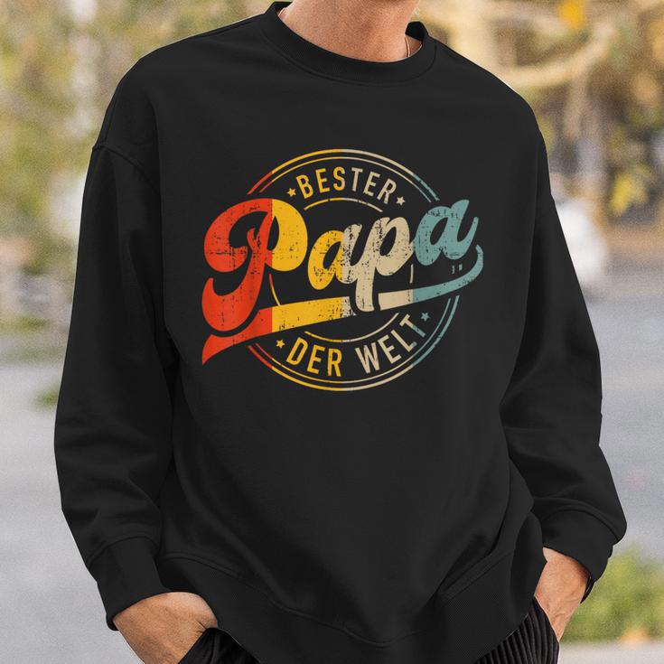 Bester Papa Der Welt Zumatertag Geburtstag Weihnachten Sweatshirt Geschenke für Ihn