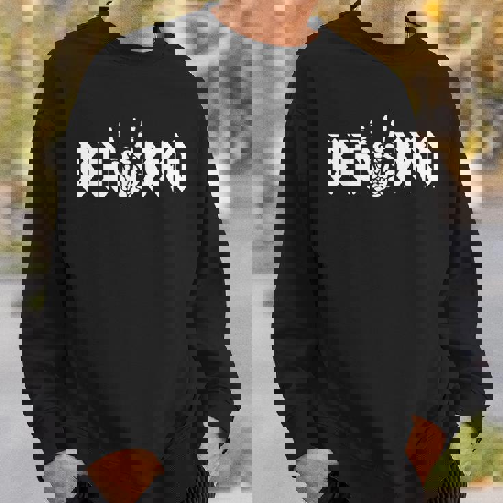 Big Brother Of The Bad Two The Bone Birthday 2 Years Old Sweatshirt Gifts for Him