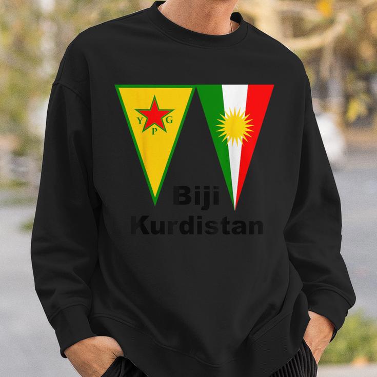 Biji Kurdistan Newroz Kurdistan Ypg Sweatshirt Geschenke für Ihn