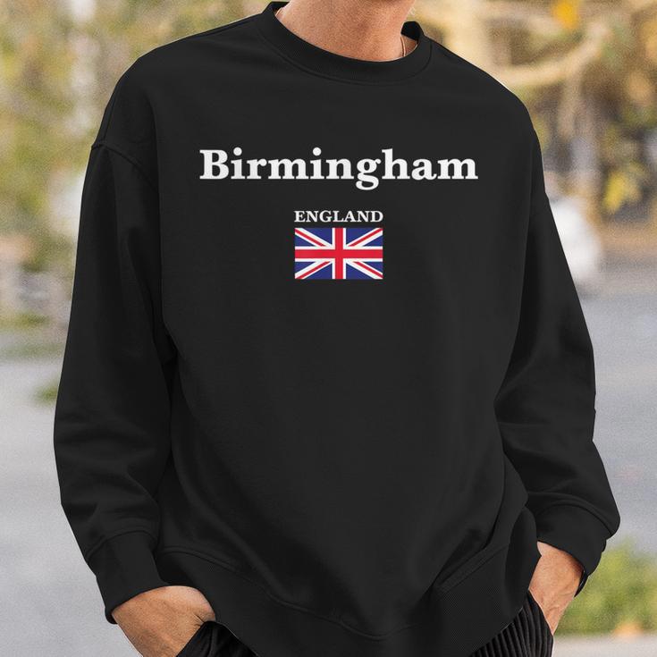 Birmingham England And The Union Jack Flag Of United Kingdom Sweatshirt Gifts for Him