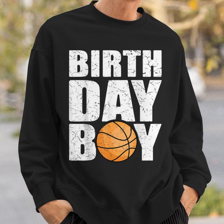 Birthday Boy Basketball Theme Party Future Basketball Player Sweatshirt Gifts for Him