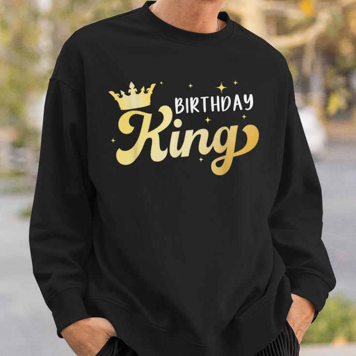 Birthday King For Boys And Matching Birthday Sweatshirt Gifts for Him