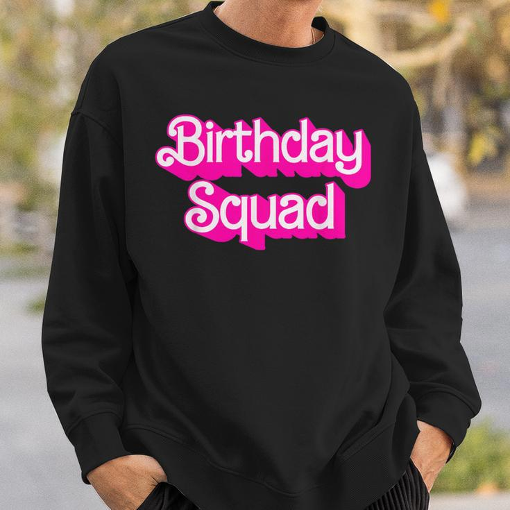 Birthday Squad Birthday Party Matching Family Group Sweatshirt Gifts for Him