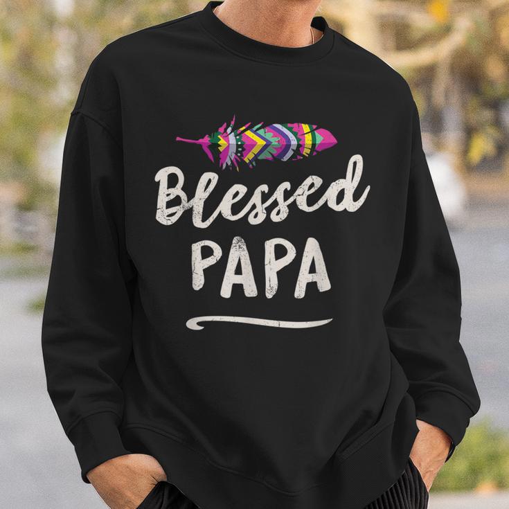 Blessed Papa Puerto Ricoatertagsgeschenk Sweatshirt Geschenke für Ihn