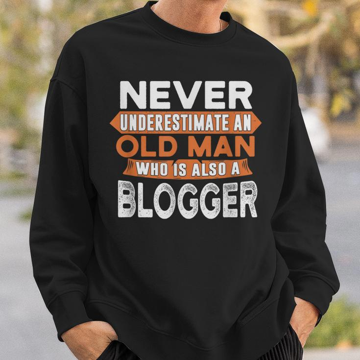 Who Is Also A Blogger Sweatshirt Gifts for Him