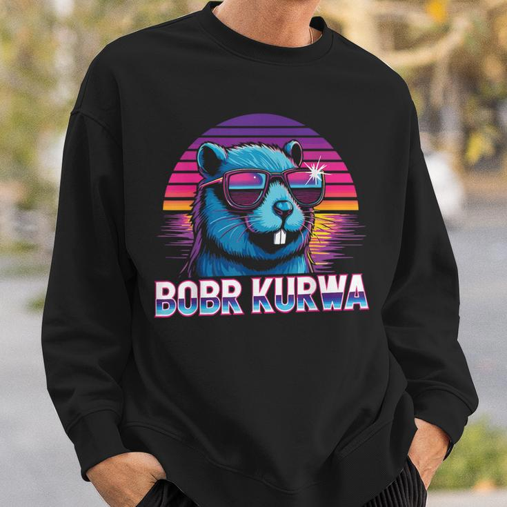 Bóbr Bober Bobr Kurwa Sweatshirt Geschenke für Ihn