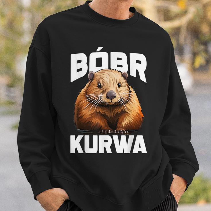 Bobr Kurwa Bober Bobr Sweatshirt Geschenke für Ihn