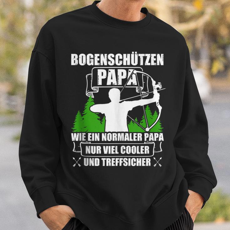 Bogenschützen Papa Pfeil Und Bogen Bogenschießen Sweatshirt Geschenke für Ihn