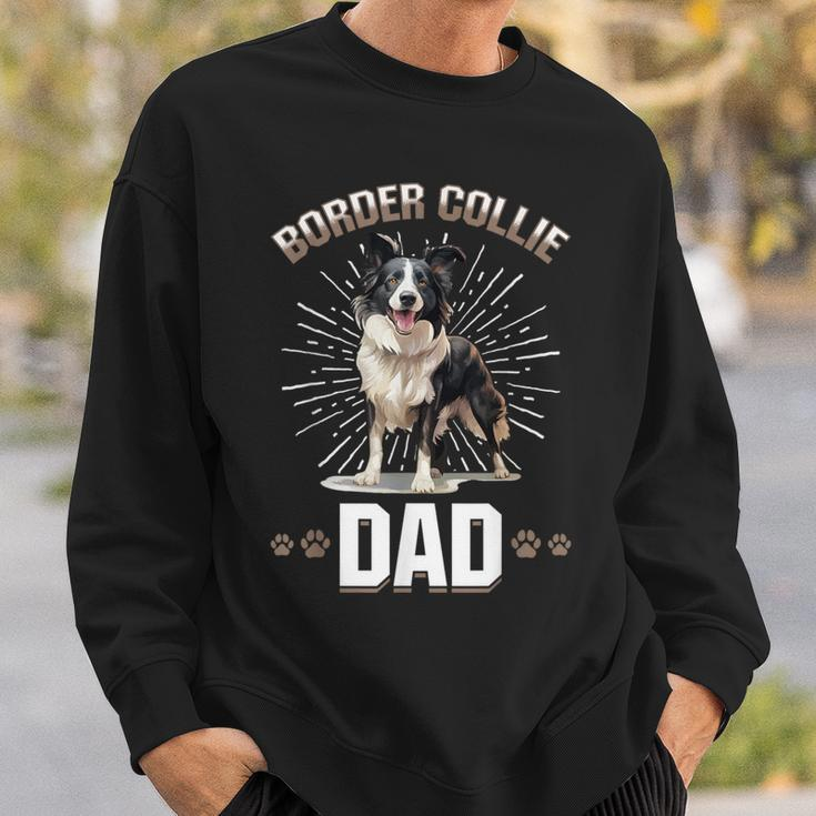 Border Collie Hund – Border Collie Dad Sweatshirt Geschenke für Ihn