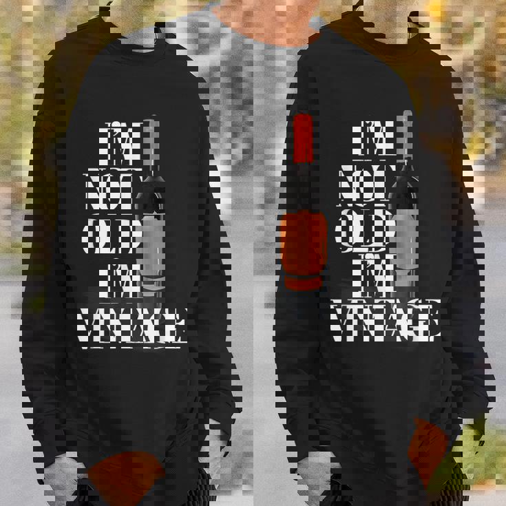 Botella Deino Clásica Divertida Con Texto I Not Old I'mintage Camisa de entrenamiento Regalos para él