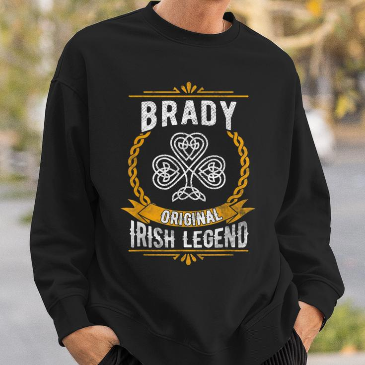 Brady Irish Name Vintage Ireland Family Surname Sweatshirt Gifts for Him