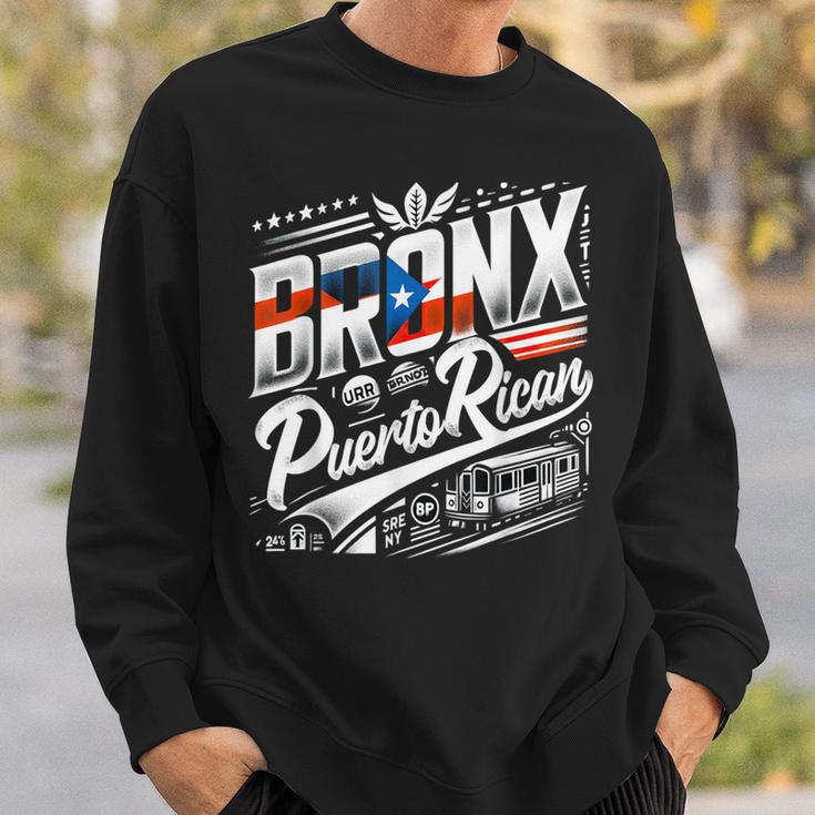 Bronx Puerto Rican New York Latino Puerto Rico Sweatshirt Gifts for Him