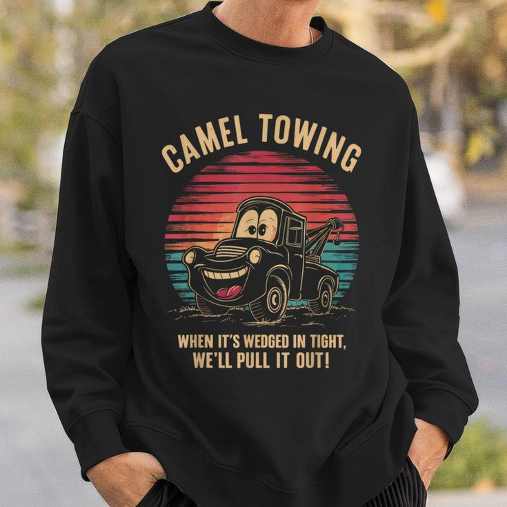 Camel Towing White Trash Party Attire Hillbilly Costume Sweatshirt Gifts for Him