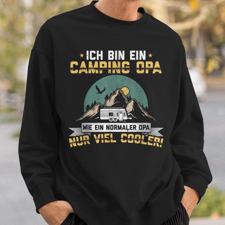 Camper Grandpa Camping Camper Caravan Sweatshirt Geschenke für Ihn