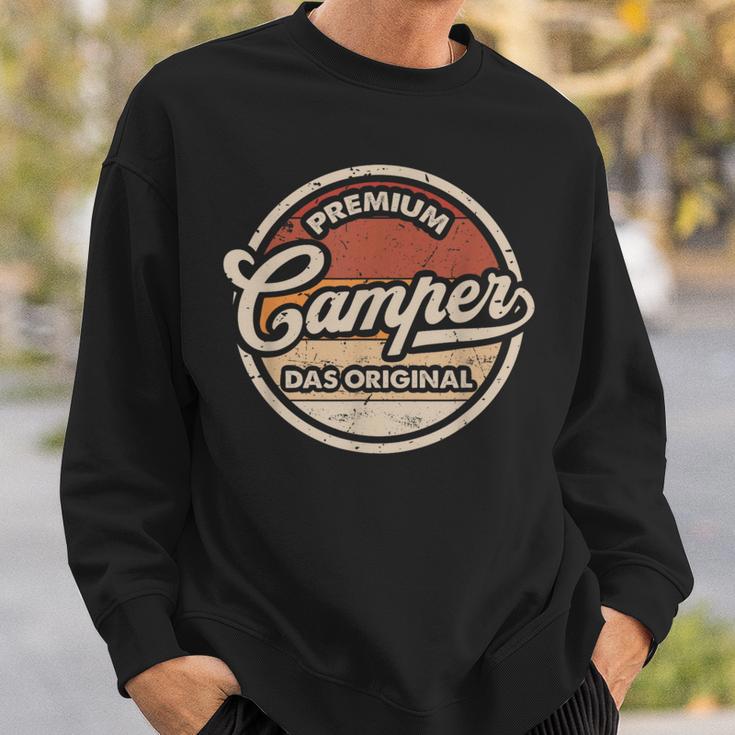 Camper Original Caravan Camping S Sweatshirt Geschenke für Ihn