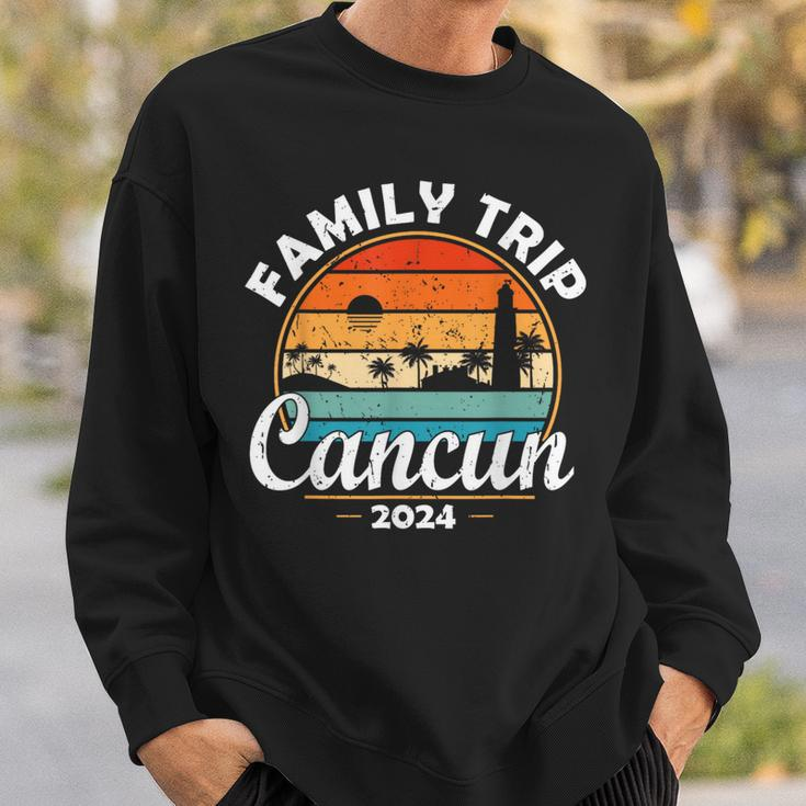 Cancun Mexico Family Trip 2024 Matching Family Vacation Sweatshirt Gifts for Him