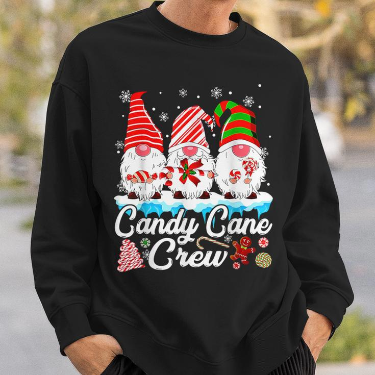 Candy Cane Crew Christmas Gnomes Family Matching Sweatshirt Gifts for Him
