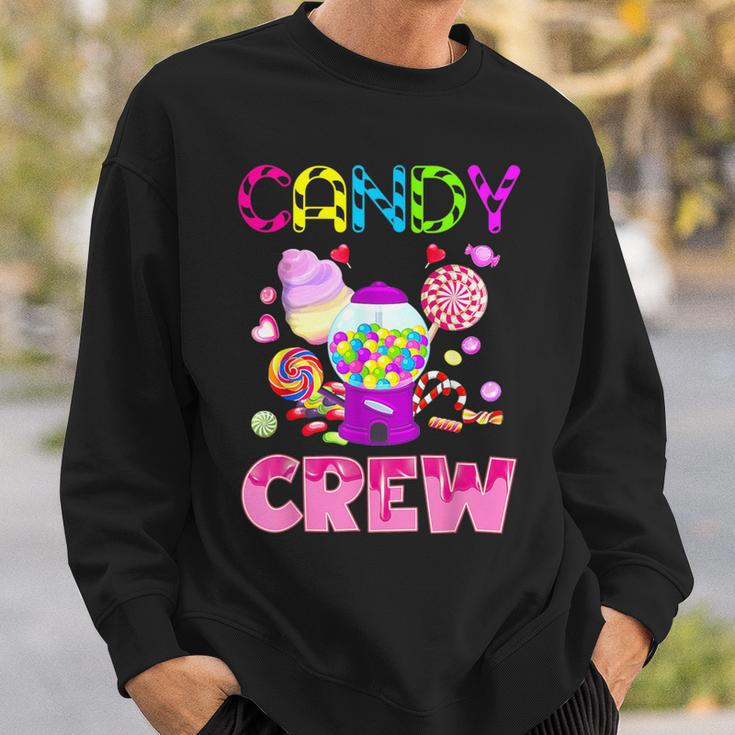 Candy Land Candy Crew Decorations Sweetie Candy Squad Sweatshirt Gifts for Him