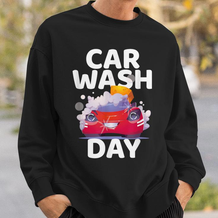 Car Wash Day Car Detailing Carwash Sweatshirt Gifts for Him