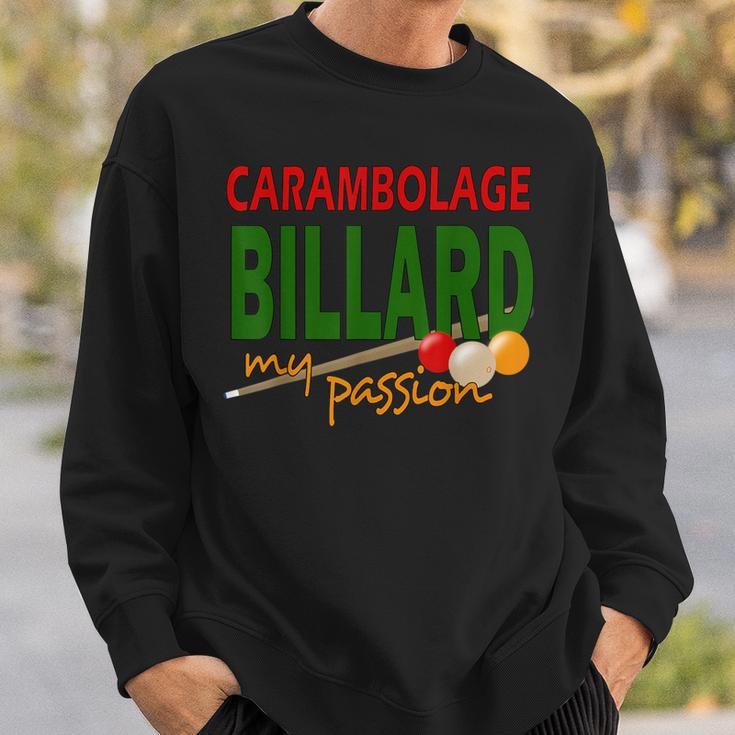 Carambolage Billiard Club Sport S Sweatshirt Geschenke für Ihn